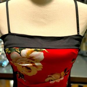 A holiday party dress. Hugs your curves